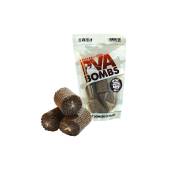 Saculeti CARP EXPERT PVA-B52 BOMB Atom Pellet Mix, 20x25mm, 20 buc/pachet