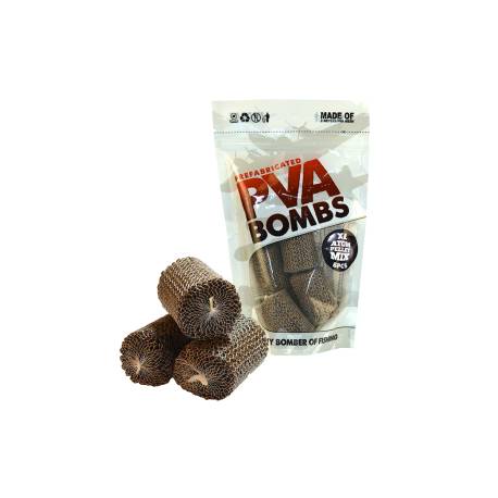 Saculeti CARP EXPERT PVA-B52 BOMB Atom Pellet Mix, 20x25mm, 20 buc/pachet