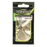 Struna fluorocarbon cu agrafa WIZARD 11kg, 25cm, 2 buc/plic