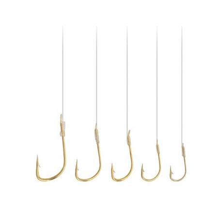 Carlige legate KAMSAKI Sode Gold nr.6, 10 buc/plic