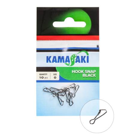 Agrafa KAMASAKI Hook Snap nr.0, 10 buc/plic