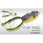 FLAT FROG YELLOW BROWN
