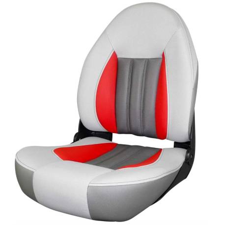 Scaun barca TEMPRESS PROBAX High-Back, Gray/Red X/Meteor/Sterling