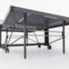 Masa de tenis Indoor SPONETA S4 Line Outdoor Gri, 274x152.5x76cm