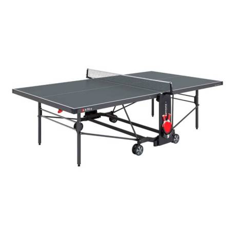 Masa de tenis Indoor SPONETA S4 Line Outdoor Gri, 274x152.5x76cm