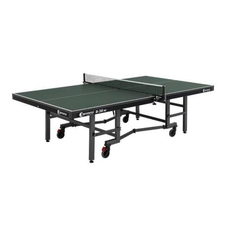Masa de tenis Indoor SPONETA S8 Line 3tecWOOD, 274x152.5x 76cm