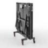 Masa de tenis Indoor SPONETA S8 Line 3tecWOOD, 274x152.5x 76cm