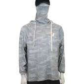 Hanorac MAJOR CRAFT UV Protection Summer Hoodie 4L Light Gray