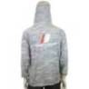 Hanorac MAJOR CRAFT UV Protection Summer Hoodie 4L Light Gray