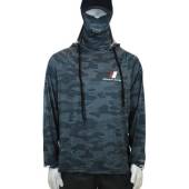 Hanorac MAJOR CRAFT UV Protection Summer Hoodie M Dark Gray