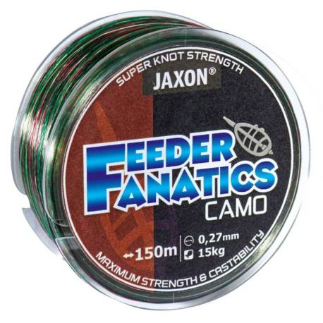 Fir JAXON FEEDER FANATICS CAMO 150m, 0.20mm, 9kg