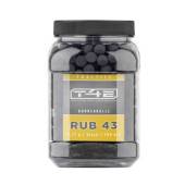 Bile de cauciuc UMAREX Walther T4E RB 43, cal. .43, 500 bucati
