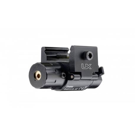 Laser rosu pentru pistol airsoft UX Nano 3 Umarex 2.1108X, sina Picatinny