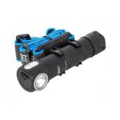 Lanterna frontala profesionala Walther HLC2r, 1000 lumeni, 150m