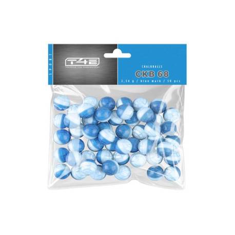 Bile cu creta albastra UMAREX T4E Sport CKB 68, cal. .68, 2.34 g, 50 bucati