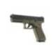 Pistol airsoft GLOCK 17 Gen5, BB 6 mm, 2 jouli, negru-verde