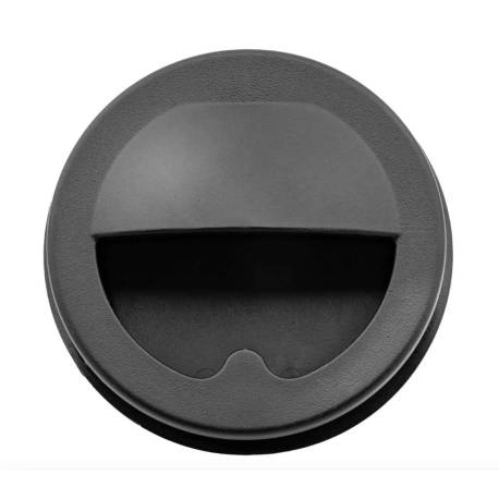 Maner din nylon negru WHITECAP Flush Pull, 7.3cm