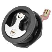 Maner cu incuietoare WHITECAP T-Handle, nylon negru/ zinc cromat