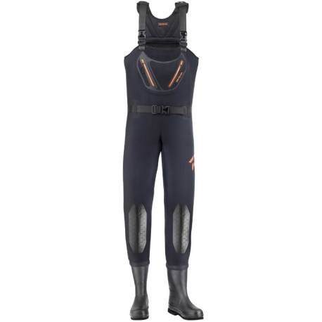 Salopeta DAIWA D-VEC NEOPREN WADERS FLEX BLACK, marimea 42/43
