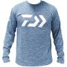 Bluza DAIWA OLD SHIRT LONG SLEEVE 30 LIGHT BLUE marimea S