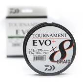 Fir DAIWA Tournament Evo+ X8 Braid Chartreuse 0.18mm, 15.8kg, 270m