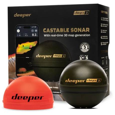 Sonar lansabil DEEPER CHIRP+ 3.0
