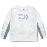 Bluza DAIWA HEX JERSEY WHITE marimea M