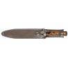 Pumnal WALTHER La Chasse Boar Hunter, lama 24cm, teaca de piele
