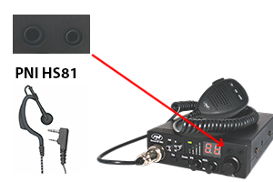 Statie radio CB PNI Escort HP 8001L ASQ include casti cu microfon HS81