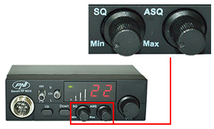 Statie radio CB PNI Escort HP 8024 ASQ reglabil
